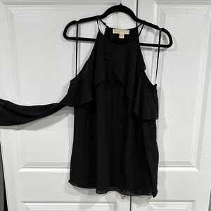 Elegant Black Longsleeve Top